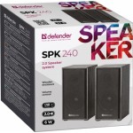 Defender SPK 240 2.0 Stereo Speakers 6w Black